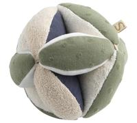 Balle sensorielle en coton bio et bouclette vert TU