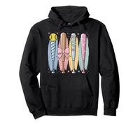 Balle Softball Coquette Brushstroke Softball Batte Softball Mom Sweat à Capuche