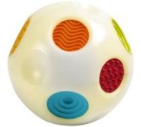 Jouet interactif pour bébé - INFANTINO - Senso' Balle Sonore - 4 mélodies - 7 couleurs et lumières - 6 textures