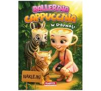 Ballerina Cappuccina w dżungli z naklejkami