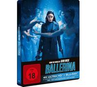 Ballerina - Exklusiv Uncut Steelbook Edition inkl. Wick is Pain 3 Disc (4K Ultra HD) (+ Blu-ray)