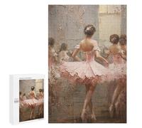 Ballerina in Pink Tutu Painting Puzzle 1000 Pièces Educa Jouet en Bois Cadeau Unique Décoration Intérieure Jeu Éducatif Challenge Toy Adultes Et Enfants À Partir De 14 Ans 1000 PCS
