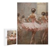 Ballerina in Pink Tutu Painting Puzzle 500 Pièces Educa Jouet en Bois Cadeau Unique Décoration Intérieure Jeu Éducatif Challenge Toy Adultes Et Enfants À Partir De 14 Ans 500 PCS