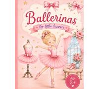 Ballerinas (A Colouring Book for Kids): Fun and Easy Ballet Coloring Pages for children Aged 4-8 | 25 Beautiful Ballerinas to Colour