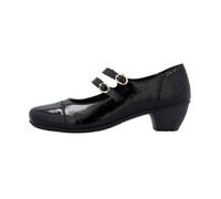 Ballerine à Talon Cuir Rieker Crashlack - Noir 37