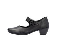 Ballerine à Talon Cuir Rieker Lugano - Noir 38