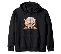 Ballerine, citrouille, squelette, effrayant, Halloween, hommes, femmes, garçons et filles Sweat à Capuche