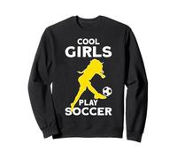 Ballerine de Football pour Filles Qui Jouent au Football Sweatshirt