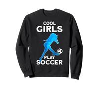 Ballerine de Football pour Filles Qui Jouent au Football Sweatshirt