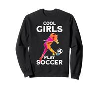 Ballerine de Football pour Filles Qui Jouent au Football Sweatshirt