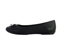Geox Femme D Charlene C Ballerines, Black, 40 EU