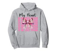 Ballerine Girl Mom Ballet Dance Mon cœur est sur cette scène Sweat à Capuche