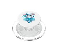 Ballerine Mignonne Lapin Bleu Tutu Danse Lapin PopSockets PopGrip pour MagSafe