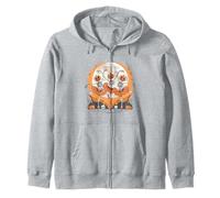 Ballerine Squelette de Ballet Halloween pour Femme et Fille Sweat à Capuche