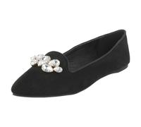 Ballerines À Talon Avec Bijoux Spot On