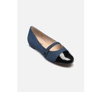 CAPRICE Femme Damen 9-22106-44 Ballerines, Jeans/Black, 42 EU