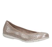 Ballerines - Caprice - BALLERINAS - Cuir - Femme - Argent 36