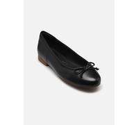 Clarks Femme Fawna Lily Ballerines, Cuir Noir, 38 EU