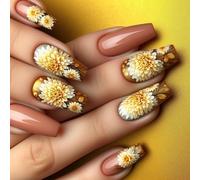 Ballerines Coffin Press Sur Ongles Faux Acrylique Faux Ongles Faux Adhésifs Artificiels Pour Femmes Filles Acrylique Lecteur Ongle Pour Femmes Transparent