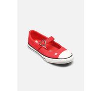 CONVERSE Ballerines 'CHUCK TAYLOR ALL STAR' rouge / blanc, Taille 31