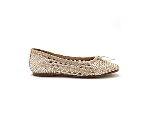 Ballerines cuir femme PÃ©diconfort DorÃ© 40