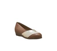 Ballerines cuir tricolore femme Pédiconfort Marron 36