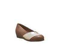 Ballerines cuir tricolore femme Pédiconfort Marron 41