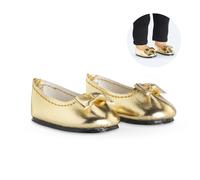 Ballerines dorées pour poupée ma corolle multicolore TU