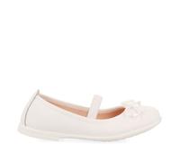 Ballerines Élégantes En Cuir Blanc Pour Fille Pour Cérémonie Gioseppo