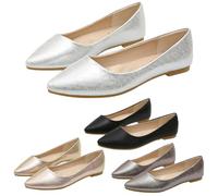 Ballerines élégantes pointues pour femme - Mary Jane - Chaussures | Chaussures plates décontractées - Chaussures basses classiques - Respirantes - Chaussures basses pour femme