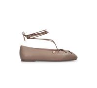 Ballerines en cuir Ã lacets femme Liu Jo Brigitte 17 Marron 35
