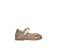 Ballerines En Cuir Et Tissu Pailleté Ballet Multicolore- 30