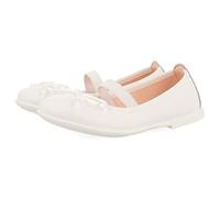 Ballerines en peau couleur blanche pour fille pagadian