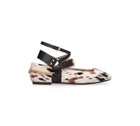 Ballerines en poil de veau femme Liu Jo Brigitte 18 Blanc 38