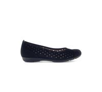 Ballerines en soft nubuk femme Gabor Noir 45,5