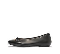 Fitflop Ballerines en cuir Delicato – nœud – Noir EU 40 Femme