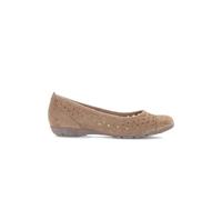 Ballerines femme Gabor Samtchevreau Marron 35,5