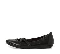 Tamaris Ballerines femme avec bride plate noir Taille 36 EU