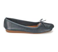 Clarks Freckle Ice, Mocassins Femme, Bleu (Navy Leather), 39.5 EU