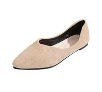 Ballerines Femmes Filles Plates Chaussures Décontractée Confortable Antidérapant Slip-on Pantoufle Mariage Danse Chaussures