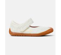 Ballerines Fille Cuir Peu Path Blanc Naturel 29