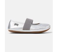 Ballerines Fille Smooth Leather Right Gris Moyen 33