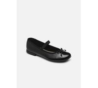 Geox Fille J Plie' B Ballerines, Black, 29 EU
