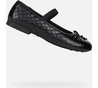 Geox Fille Jr Plie' B Ballerines, Black, 39 EU