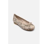 Jana Femme Damen Ballerina Vegan 8-22164-41 Ballerines, Beige Snake, 41 EU
