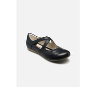 Josef Seibel Femme Ballerines à lanières Fiona 72, Dame Ballerines,Largeur G (Normale),Mary-Jane,Chaussures Basses,Bleu (Ocean),42 EU / 8 UK