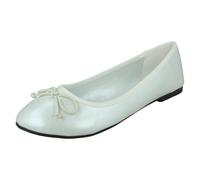Ballerines Ladies Spot On Avec Détail De Petit Nœud