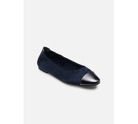 MARCO TOZZI Femmes Ballerines Semelle intérieure Feel Me Moelleuse Doublure intérieure Douce Bout Pointu, Bleu (Navy Comb), 39 EU