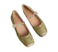 Ballerines Mary Jane Confortables À Bout Carré Pour Femmes (C,41)