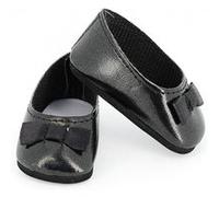 Ballerines noires pour poupées de 39 à 48 cm Petitcollin G